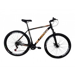 BIC. ALFAMEQ 29 ALUM. F/DISCO MECANICO 21V PTO/LARANJA