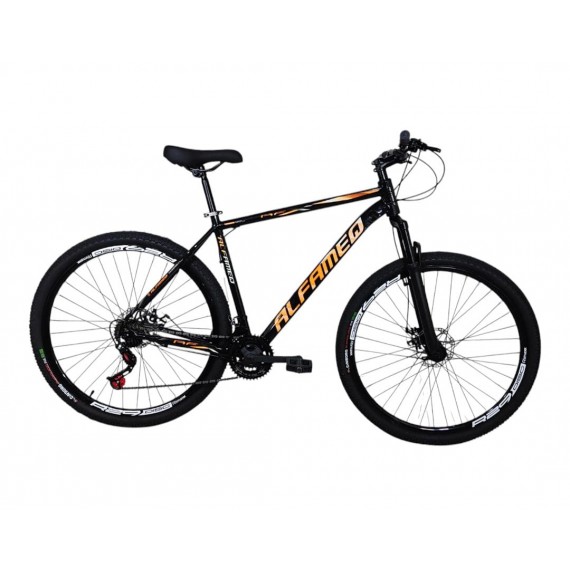 BIC. ALFAMEQ 29 ALUM. F/DISCO MECANICO 21V PTO/LARANJA