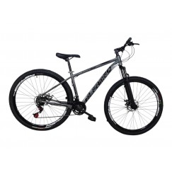 BIC. ALFAMEQ 29 ALUM. F/DISCO MECANICO 21V CINZA/PTO