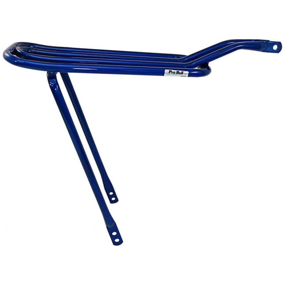 Bagageiro Garupa Bike Articulado Super Forte Bicicleta - Azul