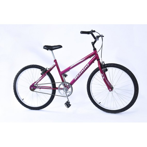 BIC. BB12 BIANINI 26 FEM. ROSA VERNIZ