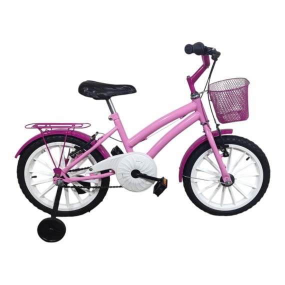 BIC. BB34 BIANINI 16 C/PARALAM./BAGAG. ROSA