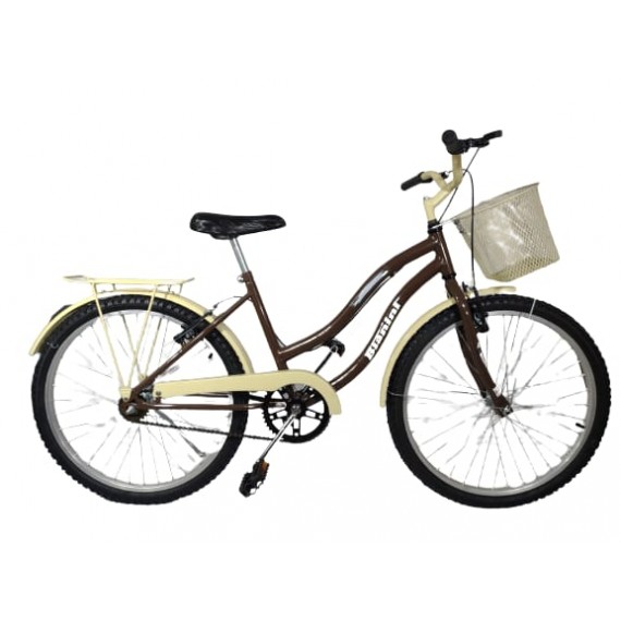 BIC. BB43 BIANINI 24 C/PARAL/BAGA MARROM/BEGE