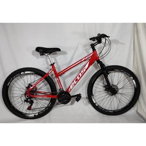 BIC. ECOS 26 FEM. C/M F/DISC VERMELHA