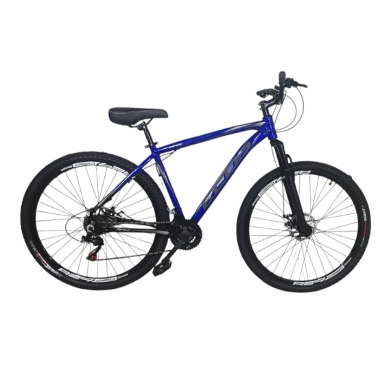 BIC. ECOS 29 ALUM. F/DISCO MECANICO 21V AZUL/PTO