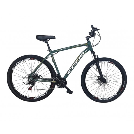 BIC. ECOS 29 ALUM. F/DISCO MECANICO 21V VERDE