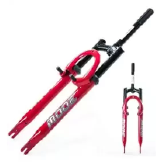 GARFO C/SUSP. 26 MTB FERRO STD VERMELHA