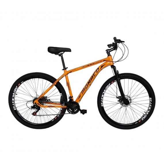 BIC. MONACO 29 ALUM. F/DISCO MECANICO 21V LARANJA