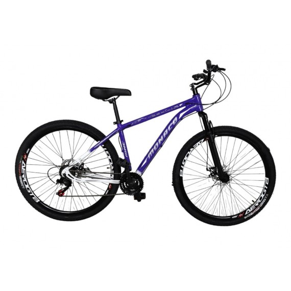 BIC. MONACO 29 ALUM. F/DISCO MECANICO 21V VIOLETA