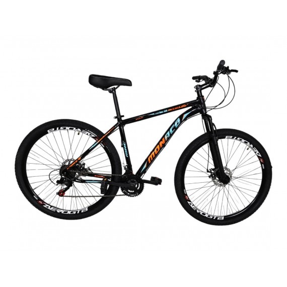 BIC. MONACO 29 ALUM. F/DISCO MECANICO 21V PRETO