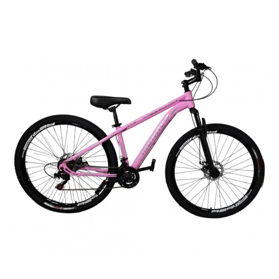 BIC. MONACO 29 ALUM. F/DISCO MECANICO 21V ROSA
