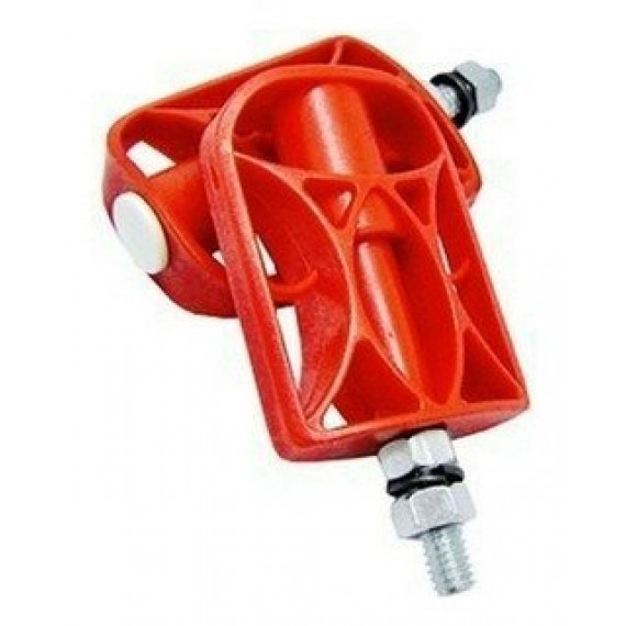 PEDAL BANDEIRANTE C/EIXO VERMELHA