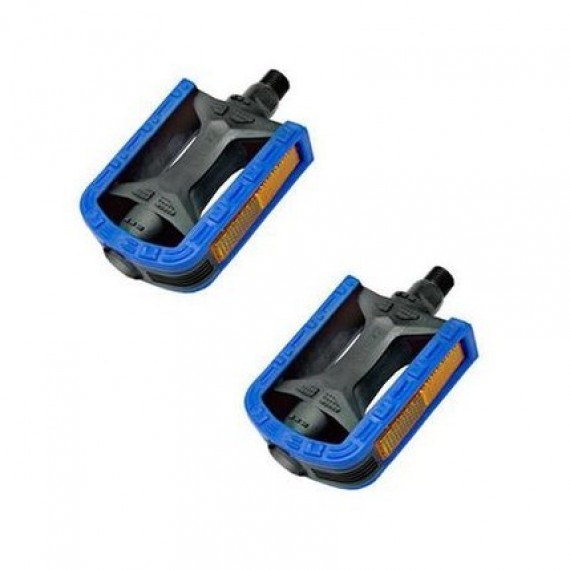 PEDAL SOFT BICOLOR 1/2 SUECO AZUL