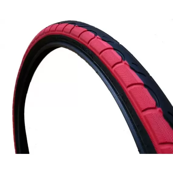 PNEU KENDA 26X1.50 SLICK KWEST C/ FAIXA VERMELHA 