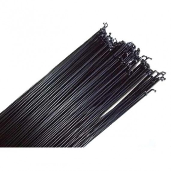 RAIACAO INOX 283 X 2.0 C/NIPLES ( RAIO PRETO )