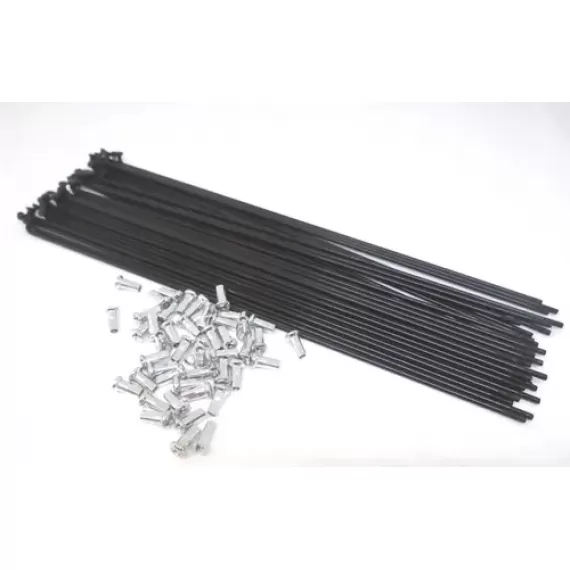 RAIO ZINCADO 251 X 2.0 C/NIPLES PRETO