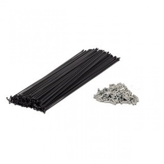 RAIO ZINCADO 255 X 2.0 C/NIPLES PRETO