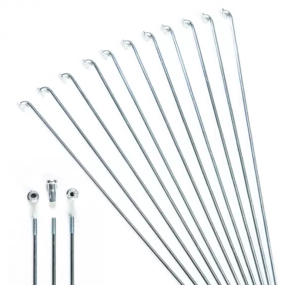 RAIO ZINCADO 185 X 2.0 C/NIPLES