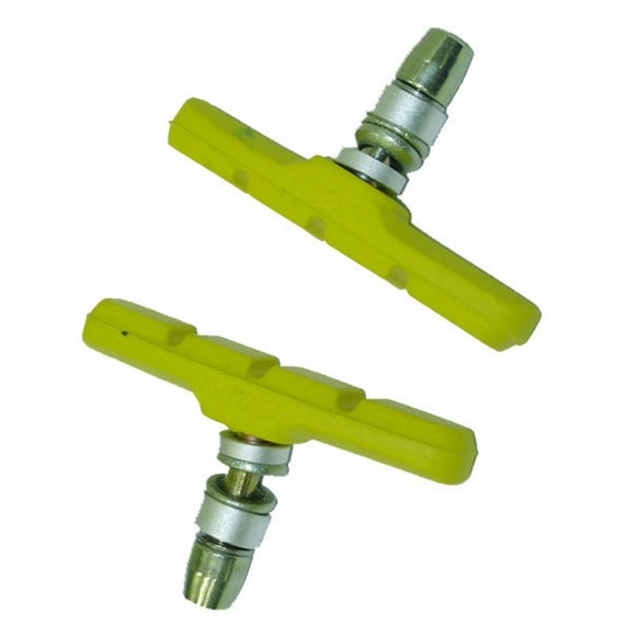 SAPATA FREIO V BRAKE C/PORCA ALLEN AMARELO